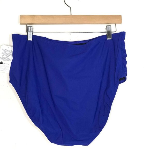 L.L. Bean Swimwear Brief High Waist Sunblocking 18 - Picture 4 of 7